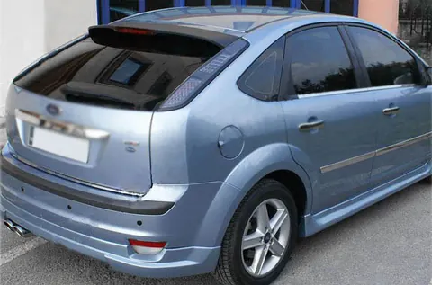 Кромка багажника (HB, нерж.) для Ford Focus II 2005-2008 рр — Ford Focus II 2005-2008 гг. DianaParts