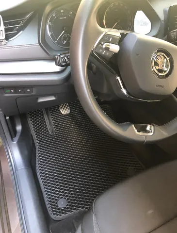 Килимки EVA (чорні) для Skoda Octavia IV A8 2020- рр — Skoda Octavia IV A8 2020- гг. DianaParts