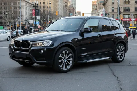 Бокові пороги Vision New Grey (2 шт., Алюміній) для BMW X3 F25 2011-2018 рр — BMW X3 F25 2011-2018 гг. DianaParts