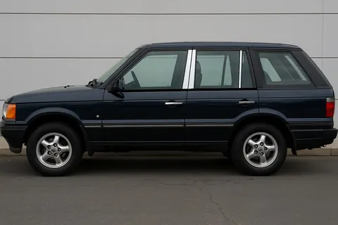 Молдинг дверних стійок (6 шт, нерж) для Range Rover II P38A 1997-2002 рр — Range Rover II P38A 1997-2002 гг. DianaParts