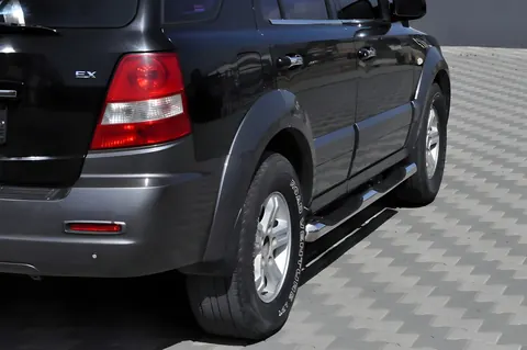 Бічні труби (2 шт., нерж.) для Kia Sorento I BL 2002-2009 рр — Kia Sorento I BL 2002-2009 гг. DianaParts