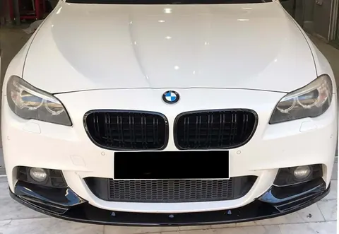 Накладка на передній бампер DPT Lip V-2 (для M-Performance, чорний глянець) для BMW 5 серія F10/F11 2010-2016 рр — BMW 5 серия F10/F11 2010–2016 гг. DianaParts