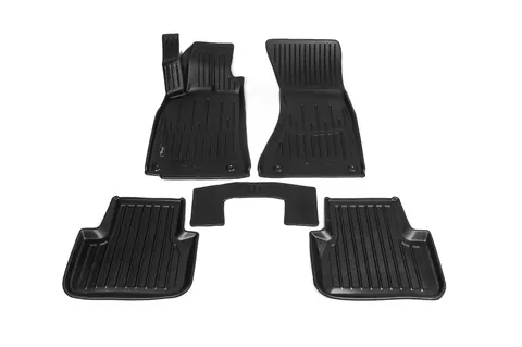 Килимки Stingray 3D (5 шт, поліуретан) для Ауди A4 B8 2007-2015 рр — Audi A4 B8 2007-2015 гг. DianaParts