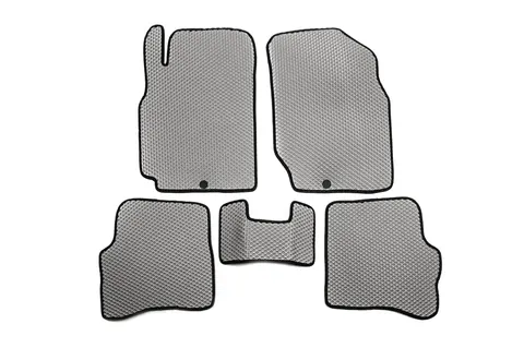 Килимки EVA (сірі) для Nissan Almera B10 Classic 2006-2012 рр — Nissan Almera B10 Classic 2006-2012 гг. DianaParts