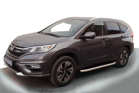 Бокові пороги Fullmond (2 шт., алюм.) для Honda CRV 2017-2022 рр — Honda CRV 2017-2022 гг. DianaParts