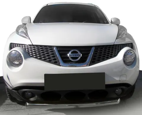 Передній захист ST008-1 (нерж) для Nissan Juke 2010-2019 рр — Nissan Juke 2010-2019 гг. DianaParts