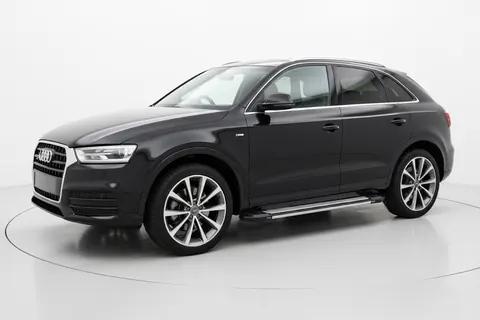 Бокові пороги Rainbow (2 шт., Алюміній) для Ауди Q3 2011-2019 рр — Audi Q3 2011-2019 гг. DianaParts