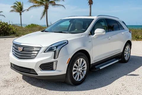 Бокові пороги New Vision Grey (2 шт., алюміній) для Cadillac XT5 2016- рр — Cadillac XT5 2016- гг. DianaParts