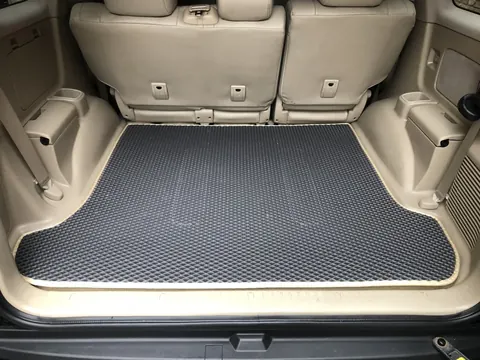 Килимок багажника Чорний (EVA, 5 або 7 місць) для Toyota Land Cruiser Prado 120 2002-2009 рр — Toyota Land Cruiser Prado 120 2002-2009 гг. DianaParts
