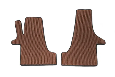 Килимки EVA (Коричневий, передні, для 2-20261) для Volkswagen T5 2010-2015 рр — Volkswagen T5 2010-2015 гг. DianaParts