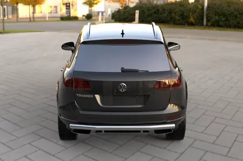 Задня дуга (нерж) для Volkswagen Touareg 2010-2018 рр — Volkswagen Touareg 2010-2018 гг. DianaParts
