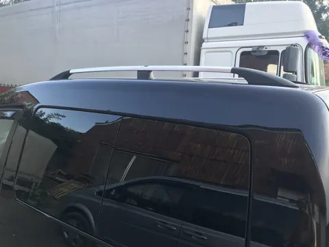 Рейлінги Хром Максі, Пластикові ніжки для Volkswagen Caddy 2004-2010 рр — Volkswagen Caddy 2004-2010 гг. DianaParts