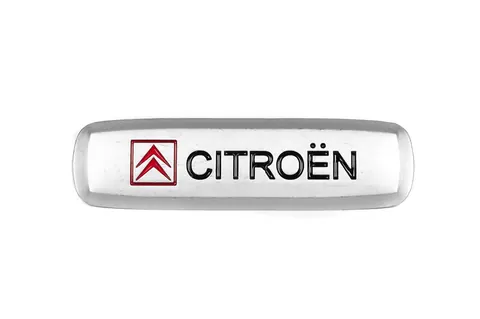 Шильдик алюмінієвий для килимків (1шт) для Citroen — Citroen DianaParts