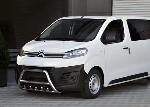 Кенгурятник WT003 (нерж) для Peugeot Expert 2017- рр — Peugeot Expert 2017- гг. DianaParts