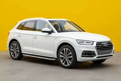 Бокові пороги Tayga Grey (2 шт., Алюміній) для Ауди Q5 2017-2025 рр — Audi Q5 2017-2025 гг. DianaParts