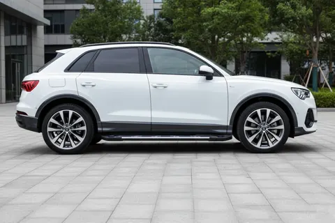 Бокові пороги Sunrise (2 шт., Алюміній) для Ауди Q3 2019- рр — Audi Q3 2019- гг. DianaParts