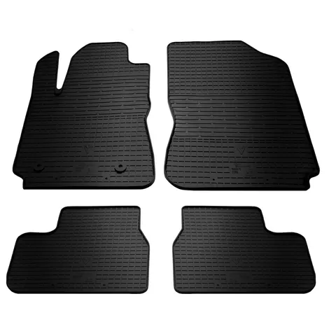Гумові килимки (4 шт, Stingray Premium) для Citroen Cactus 2014-2020 рр — Citroen Cactus 2014-2020 гг. DianaParts
