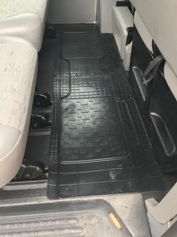 Задні килимки (2 шт, Polytep) для Volkswagen T5 Transporter 2003-2010 рр — Volkswagen T5 Transporter 2003-2010 гг. DianaParts