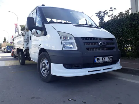 Нижня накладка на передній бампер (2006-2014, вузька) для Ford Transit рр — Ford Transit 2000–2014 гг. DianaParts