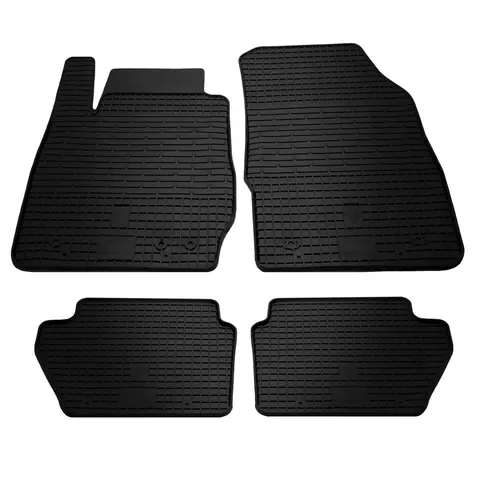 Гумові килимки (4 шт, Stingray Premium) для Ford Fiesta 2008-2017 рр — Ford Fiesta 2008-2017 гг. DianaParts