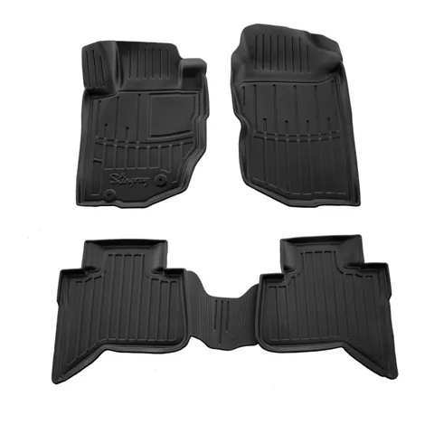 Килимки Stingray 3D (4 шт) для Mitsubishi L200 2024- рр — Mitsubishi L200 2024- гг. DianaParts