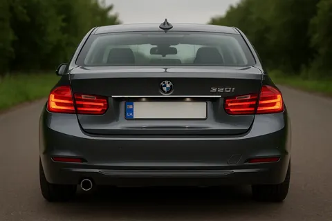 Планка над номером (нерж) Седан (хром) для BMW 3 серія F30/F31 2012-2019 рр — BMW 3 серия F30/F31 2012-2019 гг. DianaParts