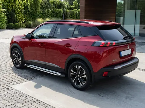 Бокові пороги Rainbow (2 шт., Алюміній) для Peugeot 2008 2019- рр — Peugeot 2008 2019- гг. DianaParts