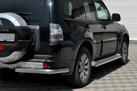 Задня дуга AK003 (нерж.) для Mitsubishi Pajero Wagon IV 2006-2021 рр — Mitsubishi Pajero Wagon IV 2006-2021 гг. DianaParts