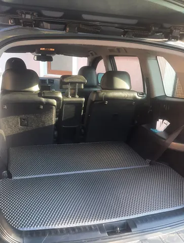Килимок в багажник EVA (2 частини, чорний) для Toyota Highlander 2008-2013 рр — Toyota Highlander 2008-2013 гг. DianaParts