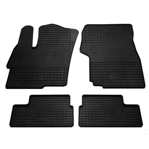 Гумові килимки (4 шт, Stingray Premium) для Mitsubishi Lancer X 2008- рр — Mitsubishi Lancer X 2008- гг. DianaParts