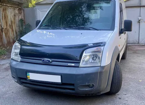 Дефлектор капоту V1 (EuroCap) для Ford Connect 2002-2006 рр — Ford Connect 2002–2006 гг. DianaParts