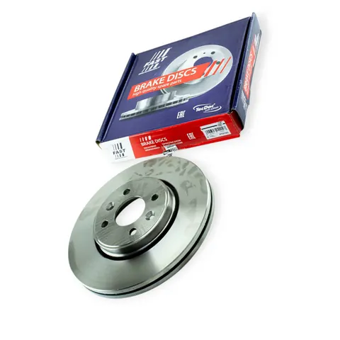 Диск гальмівний Renault Megane II, Laguna I, Kangoo I передній (d280x24mm) Fast — Гальмівна система DianaParts