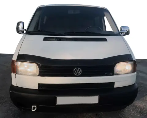Дефлектор капоту (прямі фари) (EuroCap V1) для Volkswagen T4 Caravelle/Multivan 1990-2003 рр — Volkswagen T4 Caravelle/Multivan 1990–2003 гг. DianaParts