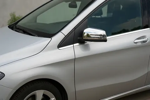 Накладки на дзеркала (2 шт, нерж.) для Mercedes B-class W246 2011-2018 рр — Mercedes B-class W246 2011-2018 гг. DianaParts
