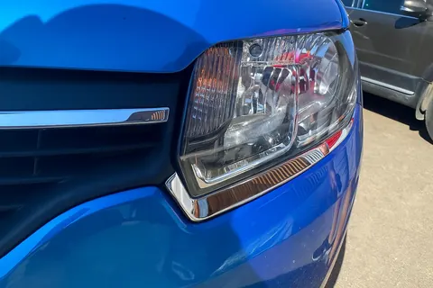 Накладки на фари (2 шт., нерж) для Dacia Logan MCV 2013-2020 рр — Dacia Logan MCV 2013-2020 гг. DianaParts