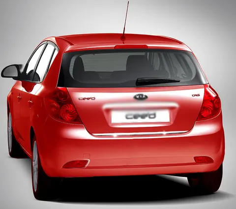 Кромка багажника (HB, нерж.) для Kia Ceed 2007-2012 рр — Kia Ceed 2007-2012 гг. DianaParts
