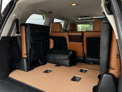 Килимок багажника 2 шт (EVA, 7 місць, цегляний) для Toyota Land Cruiser 200 2007-2021 рр — Toyota Land Cruiser 200 2007-2021 гг. DianaParts