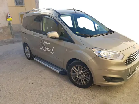 Бокові пороги Maya V2 (2 шт., алюміній) для Ford Courier 2014-2023 рр — Ford Courier 2014-2023 гг. DianaParts