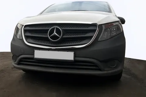 Обведення решітки (2 шт., нерж) для Mercedes Vito/V-class W447 2014- рр — Mercedes Vito/V-class W447 2014- гг. DianaParts