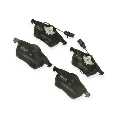 Колодки гальмівні Audi A6 С5 - Volkswagen Passat B5 (1996-2005), Skoda Superb (2001-2008) передні (c датчиком) HART — Гальмівна система DianaParts
