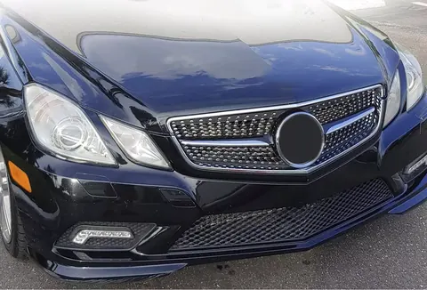 Передня решітка (2009-2013, Diamond Silver) для Mercedes E-class coupe C207 рр — Mercedes E-class coupe C207 2010-2017 гг. DianaParts