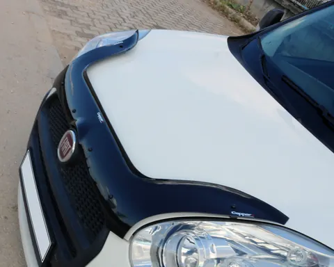 Дефлектор капота EuroCap (2010-2015) для Fiat Doblo II рр — Fiat Doblo II 2010-2022 гг. DianaParts