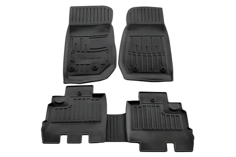 Килимки Stingray 3D (5D, 5 шт, поліуретан) для Jeep Wrangler 2007-2017 рр — Jeep Wrangler 2007-2017 гг. DianaParts