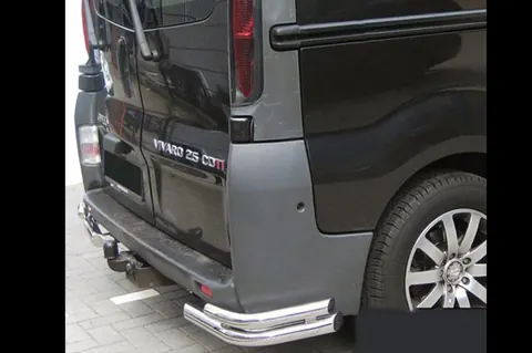 Задні куточки AK003-Подвійний (нерж) для Opel Vivaro 2001-2015 рр — Opel Vivaro 2001–2015 гг. DianaParts