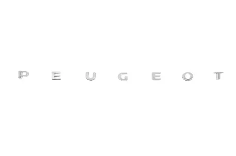 Напис Peugeot (630мм на 25мм) для Peugeot Partner 1996-2008 рр — Peugeot Partner 1996-2008 гг. DianaParts