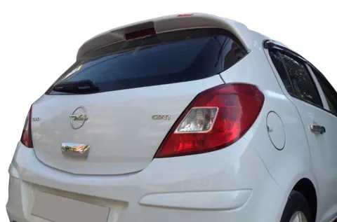 Спойлер 4-дверний (під фарбування) для Opel Corsa D 2007-2014 рр — Opel Corsa D 2007-2014 гг. DianaParts