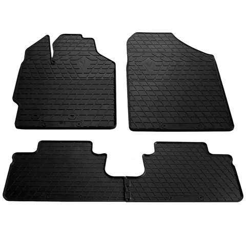 Гумові килимки (4 шт, Stingray Premium) для Toyota Yaris 2006-2011 рр — Toyota Yaris 2006-2011 гг. DianaParts
