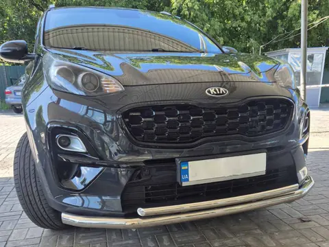 Передній захист ST014 (нерж) для Kia Sportage 2015-2021 рр — Kia Sportage 2015-2021 гг. DianaParts