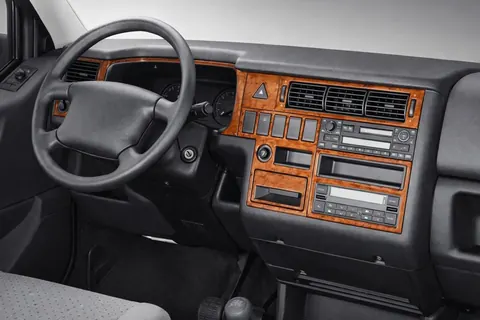 Накладки на торпеду (1999-2003) Титан для Volkswagen T4 Transporter рр — Volkswagen T4 Transporter 1990-2003 гг. DianaParts