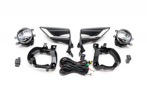 Протитуманки LED з кронтшейнами (2 шт., 2017-2026) для Toyota Land Cruiser Prado 150 рр — Toyota Land Cruiser Prado 150 2009-2023 гг. DianaParts